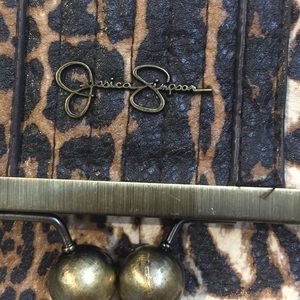 Jessica Simpson Bags Jessica Simpson Animal Print Bag Purse Clutch